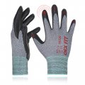 Dex Fit Nitrile Work Gloves Fn330 3 Pairs 3d-comfort Stretchy Firm Grip Thin Lightweight Touch-screen Compatible Durable 