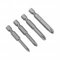 Uxcell Screwdriver Bits Set 4pcs 1 4-inch Hex Shank Y1 Y2 Y3 Y4 Magnetic Y Shape Head Screw Driver Bit 50mm Length S2
