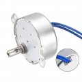Uxcell Electric Synchron Motor Turntable Synchronous 100-127 Vac 20-24rpm 50 60 Hz 4w Cw Direction For Hand-made Model Or Guide