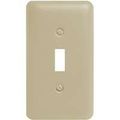 Amertac 935tal 1 Toggle Colours Almond Steel Wallplate 