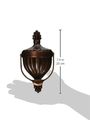Victorian Urn Door Knocker Oiled Bronze Premium Size 