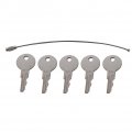 Lirun Ignition Starter Switch Key 5pcs Replace Pk556 For New Holland Skid Steer L160 L120 Ls120 L775 C185 L325 Ls185 B Ls170