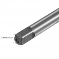 Uxcell Metric Thread Tap M9 X 1 25 H2 110mm Extra Long Straight Flute Screw Milling Machine Taps Threading Tapping Repair Tool
