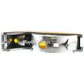 Fleetwood American Tradition 2004-2007 Rv Motorhome Pair Left Right Replacement Turn Signal Lights Front Lamps