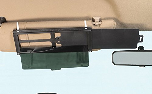 Extend-A-Visor Set of 2 Attachable Sun Shields For Driver & Passenger Seats 