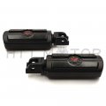 Httmt Mt216-051 Pa017x2 Black Gear Skull Footpeg Compatible With H-d 2018-2019 Breakout Fxbr Breakout 114 Fxbrs