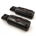 Httmt Mt216-051 Pa017x2 Black Gear Skull Footpeg Compatible With H-d 2018-2019 Breakout Fxbr Breakout 114 Fxbrs