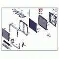 Radiator Mount Upper S550 2010 Qiilu Pin 0009912595 Fit For W204 W207 W211 W212