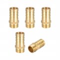 Uxcell Brass Hose Barb Fitting Connector 16mm X G3 8 Male Pipe Adapter 5pcs