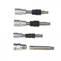 Utmall 18pcs Alternator Pulley Service Decoupler Insert Bit Socket Set Tool Kit Removal Car Remover Decoupling Puller