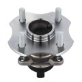 Auto Dynasty Factory Style Rear Wheel Bearing Hub Assembly With Abs Sensor Plug For Scion Xa Xb Toyota Echo 2000-2006 Driver Or