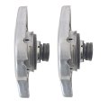 2 Pcs Radiator Cap 16401-31520 1640131520 For Toyota Prius C 2012 2016 And Sequoia 2008 2009 
