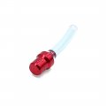 Red Motocross Motorcycle Fuel Tank Gas Cap Valve Vent Breather Hose Pipe Two Way 