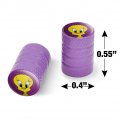 Looney Tunes Tweety Bird Motorcycle Bicycle Bike Tire Rim Wheel Aluminum Valve Stem Caps