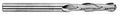 Two Flute Long Extra Single Ball End Solid Carbide Mills 1 2 Mill Dia Shank Loc X 4 Oal Uncoated 