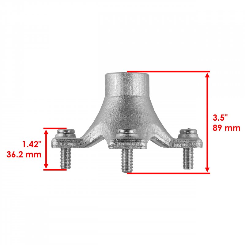2 Rear Left And Right Wheel Hubs For Honda Trx450r Sportrax 450 2x4 2004 2005