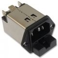 Schurter 5220 0223 3 Connector Power Entry Plug 2a 250v 