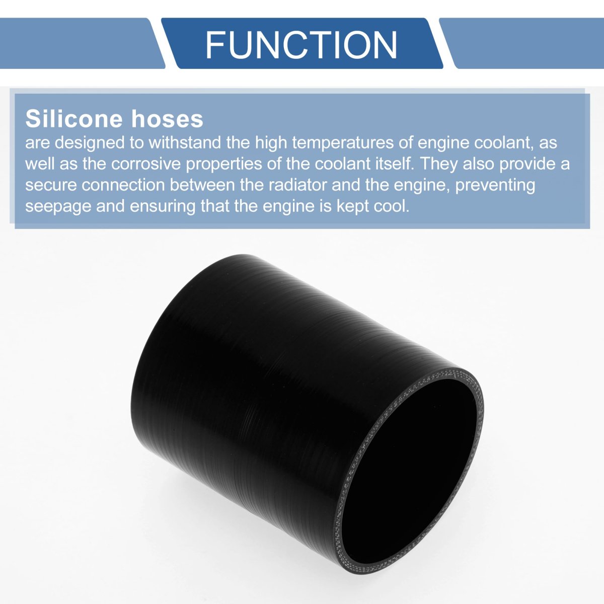 Straight Coupler Silicone Hose 76mm 2 99in Id 100mm 3 94in Length 0 Degrees Ply 4mm Thickness Coolant Air Intake Turbo