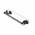 Allied Brass Rm-1-16-gal Remi Collection 16 Inch Vanity Gallery Rail Glass Shelf Antique Bronze 