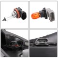 Hecasa Pair Turn Signal Lights For 2018-2021 Chevrolet Equinox Replacement Gm2592323 Gm2593323 Bumper Lamps W Fog Light Clear