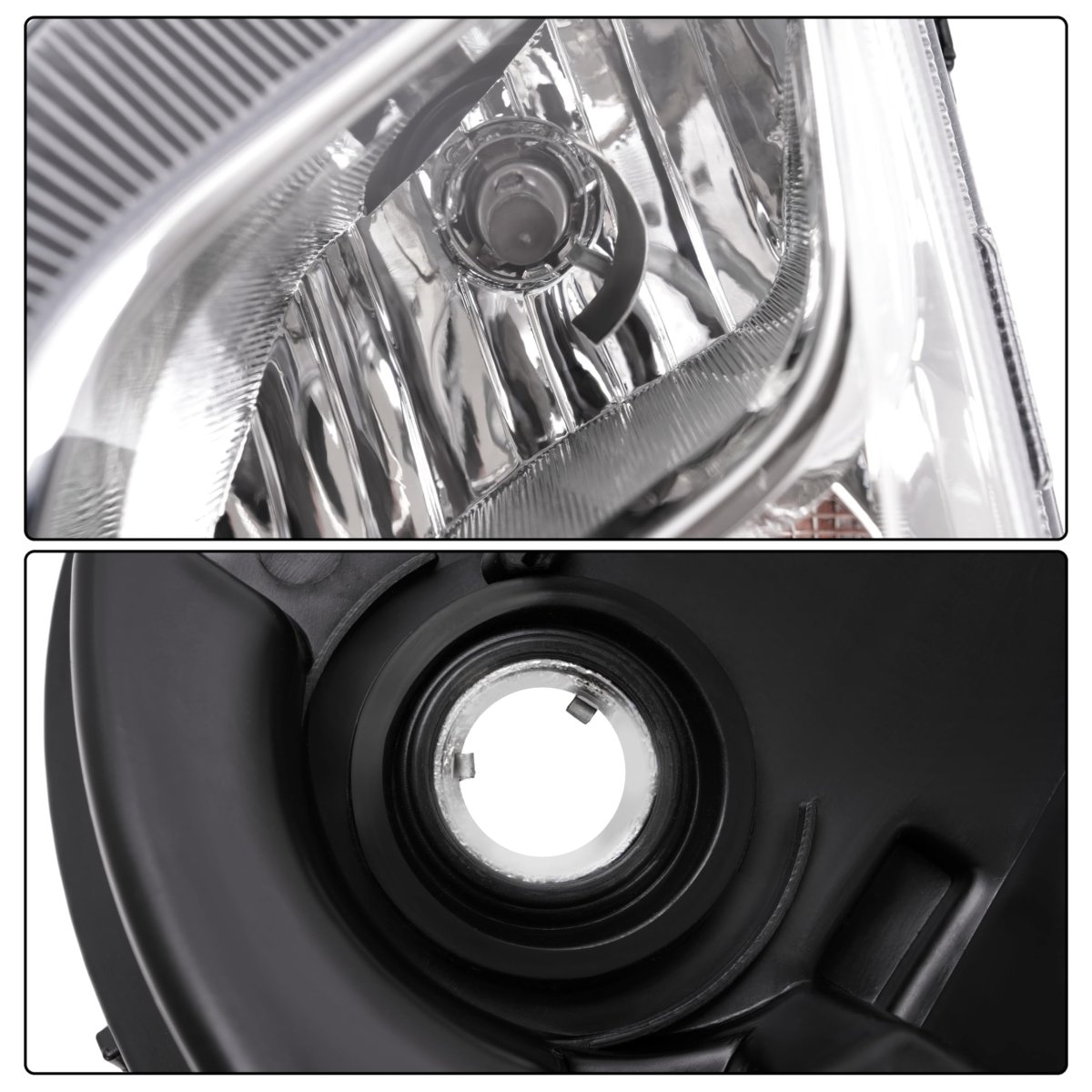 Hecasa Pair Turn Signal Lights For 2018-2021 Chevrolet Equinox Replacement Gm2592323 Gm2593323 Bumper Lamps W Fog Light Clear