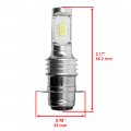 Caltric 2x Led Headlight Bulb Compatible With Honda Witheman 450 Trx450fe Trx450fm 4x4 2002 2003 2004