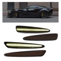 Hecasa Led Side Marker Light Front Rear For 2005-2013 Chevy Chevrolet Corvette C6 Z06 Zr1 Grand Sport Replacement Gm2551196 