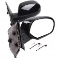 Driver Side And Passenger Mirror For 2007-2013 Chevrolet Silverado 1500 Outside Accessories Easy-adjustable Manual Folding