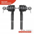 A-premium 6pcs Inner And Outer Tie Rod Ends Front Upper Ball Joints Compatible With Dodge Rama 1500 2500a Van B100 B150 B200