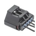 Ignition Coil Connector For Mazda 3 2012 2023 4 Female Blade Terminal Male Rectangle Black Alx Pau Si S3128 Cla1