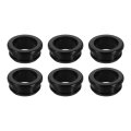6pcs Rubber Grommets Fit 1 28mm Hole Dia 0 61 15 5mm H 31 8mm Id Top Hat Grommet Silicone Plug Gasket For Electrical Box Cable 