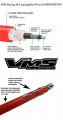 Vms Racing Red 10 2mm High Performance Engine Spark Plug Ignition Wires Wire Set 32829 For 4 8l 5 3l 6 0l 2l Vortec Chevy