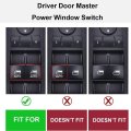 Driver Side Power Window Master Control Switch Oe68110871aa For Chrysler Town Country 2012-2016 Dodge Grand Caravan Ram C V