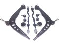 Front Control Arm Kit Tie Rods Ball Joints And Sway Bar Links 8 Piece For 1998-1999 Bmw 323i E36 Body Code 