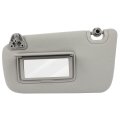 Left Driver Side Sun Visor For Nissan Sentra 2013 2019 Gray Interior Trim Vehicles Without Sunroof Replaces 268 11645l 