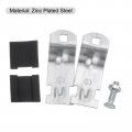 Uxcell Rubber Cushion Strut Clamp Fit For 2 Pipe Cushioned Rigid Steel Mounting Pex Tubing To Channels