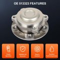 Front Wheel Bearing And Hub Assembly Premium 513323 2019 For Rolls-royce Phantom Cullinan 2016-2019 Dawn 2015 Alpina B7l