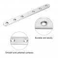 Uxcell 4 Pcs Flat Straight Brace Brackets 7 6 X 0 Inch Mending Plates Connector Furniture Repair Fixing Joint Stainless Steel