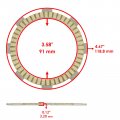 Caltric Clutch Friction Plates Springs Gasket Kit Compatible With Honda Crf150r Crf150rb 2007-2023