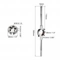 38mm Id Round Die Stock Holder Adjustable Wrench For M12-m16 M16 X 1 5 Metric Machine Thread Threading Od