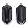 Httmt 2 Pcs Black Slipstream Shifter Peg Compatible With H-d Softail Deluxe Springer Classic