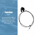 Uxcell Hood Latch Release Cable For Cadillac Escalade Chevrolet Silverado Suburban Tahoe Gmc Sierra Yukon Replace No 20968782