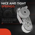 A-premium Belt Tensioner Assembly With Pulley Compatible Volvo Vn 1998-1999 Wc 1997 Wg 1998-2001 White Gmc Wia 1995 12 1l