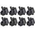 Ignition Coil 8 Pcs For Pontiac Gto 5 7l 2004 Firebird 1998-2002 Gmc Yukon Xl 00 8 1l 2001-2002 Cadillac Cts 5 7l 3 6l 