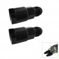 2pack Fuel Line Efi Adapter Fitting W Thread For Gm Quick Connect -6an To 5 16 Stock Hardline For 3 8