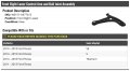Front Right Passenger Side Lower Control Arm And Ball Joint Assembly Compatible With 2011-2019 Ford Fiesta