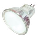 Satco S4125 35 Watt Mr11 Halogen Gz4 Base 12 Volt Frosted Fl 36 Beam Pattern No Harmful Ultraviolet Rays Light Bulb With Lens 