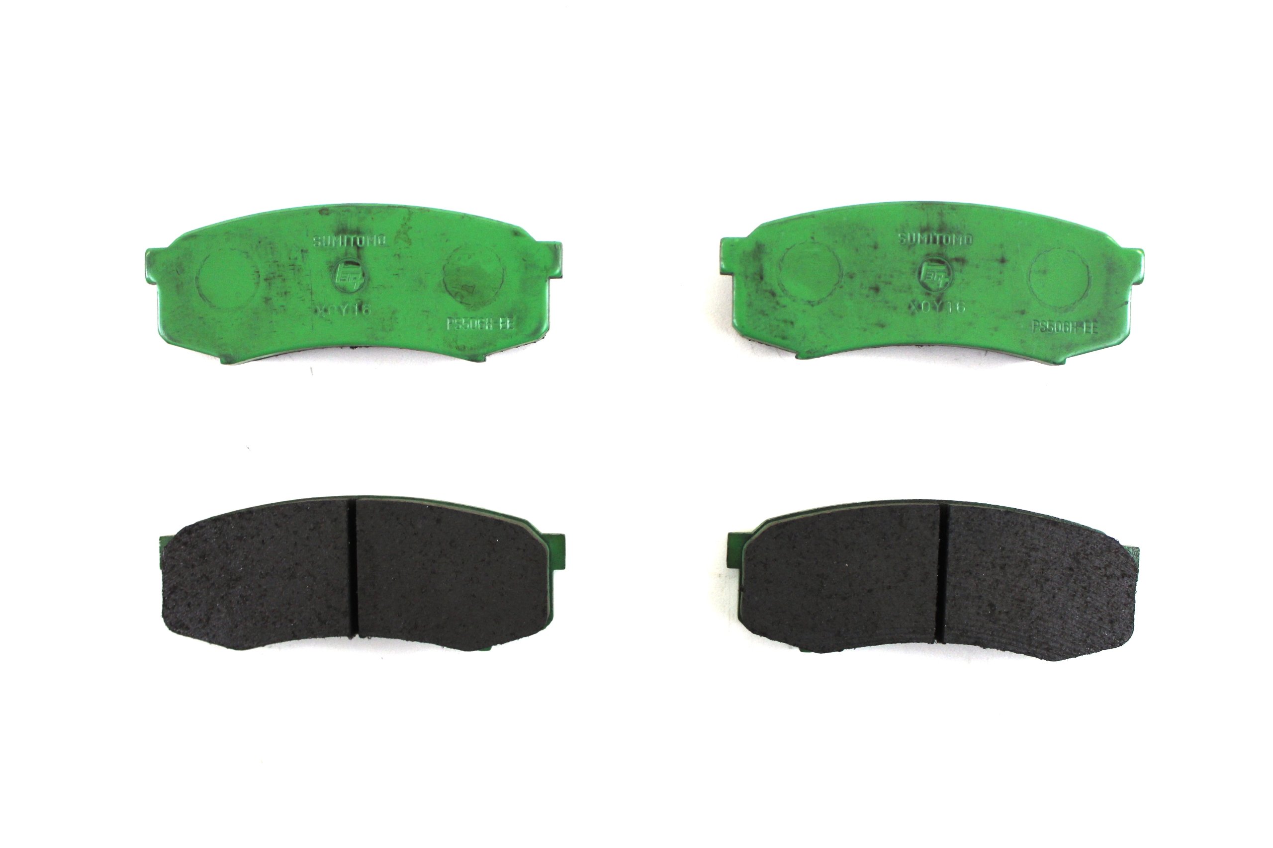 Genuine Parts 04466-60020 Rear Brake Pad Set Ceramic Material 2 Pack