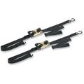 Integra Tie Downs 69 In Blue Nylon Cargo Straps With Stainless Steel Buckles For Atvs Motorcycles And Snowmobiles 2 Piece Set 