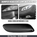 X Autohaux Right Front Bumper Headlight Washer Nozzle Cover Cap Trim Primered For Lexus Is250 Is300 Is350 2006-2008 85381-53080